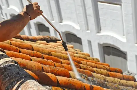 Nettoyage de toitures - Têche